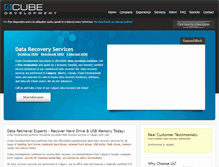 Tablet Screenshot of icubedev.com